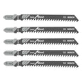 Pack de 5 lames de scie sauteuse BOSCH 2608630033 T111C BOIS